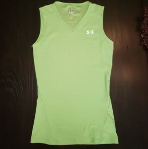 Under Armour Size Medium Green Sleeveless